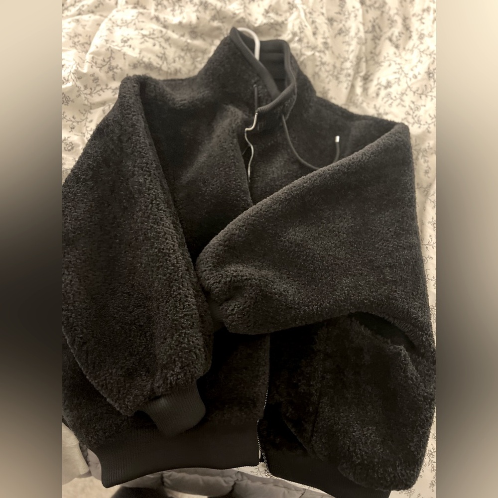 Zara sherpa jacket